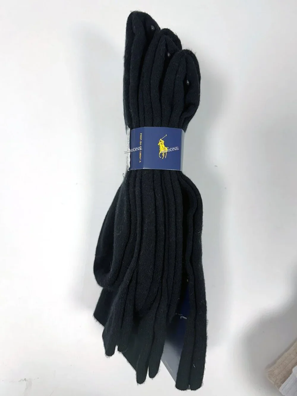 NEW Polo 3 Pair black Socks